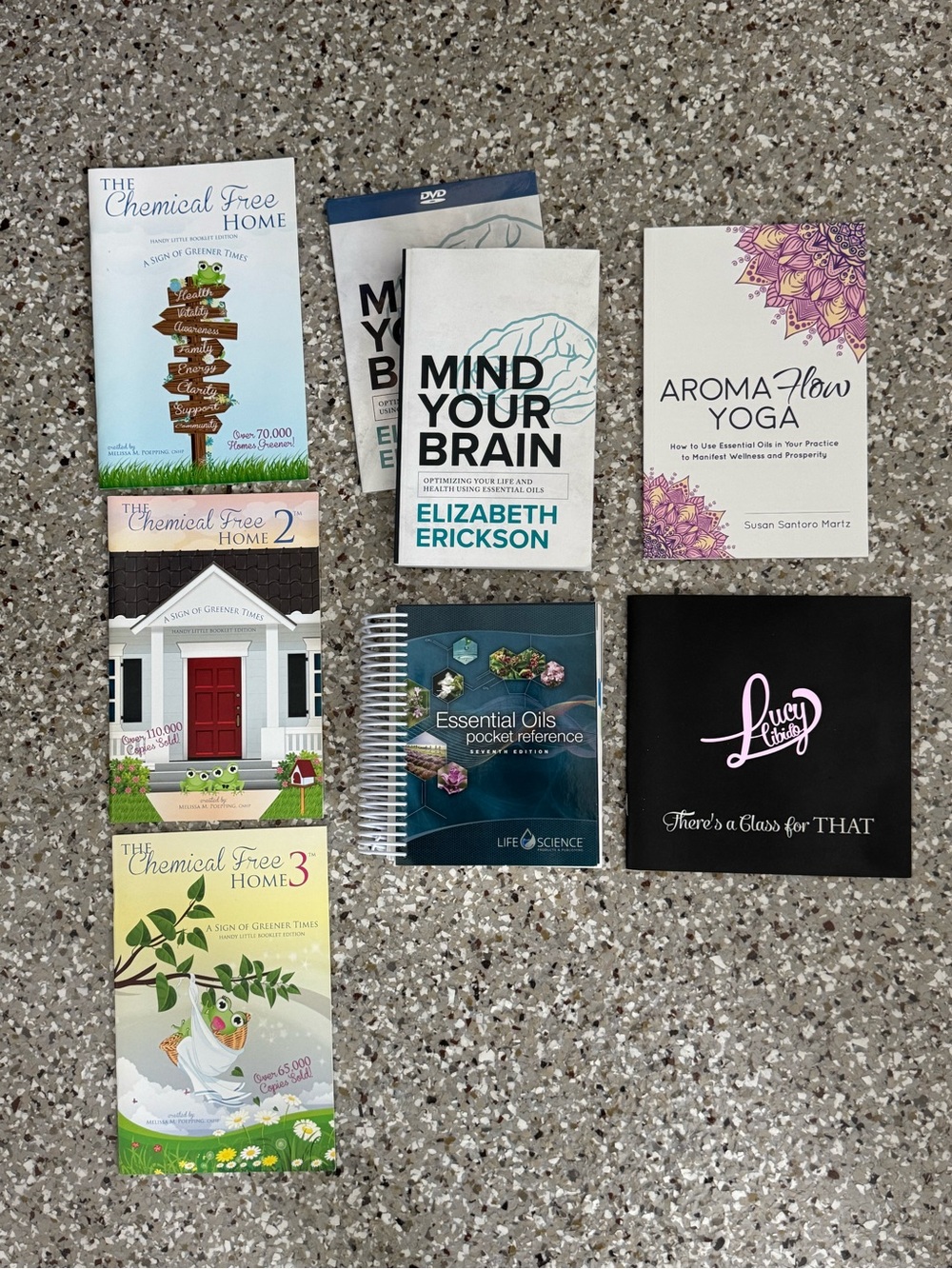 Essential Oil Books - brand new